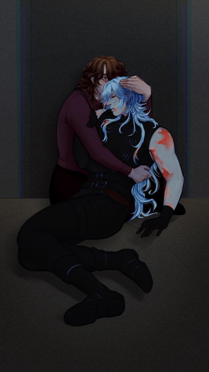 Ending 7 made me draw this😔… two and a half studios🫵 when i catch you two and a half studios/j

#ADateWithDeath