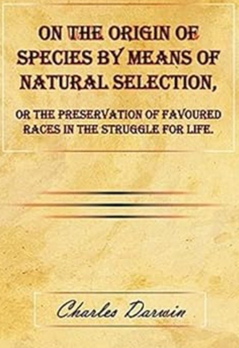 Anyone who believes in Evolution? Ever read the full title on the book why it was "better" for Darwin to marry his first cousin...
