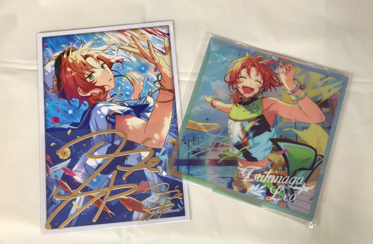 入荷情報】 「あんさんぶるスターズ！！」より 月永レオくんのサイン