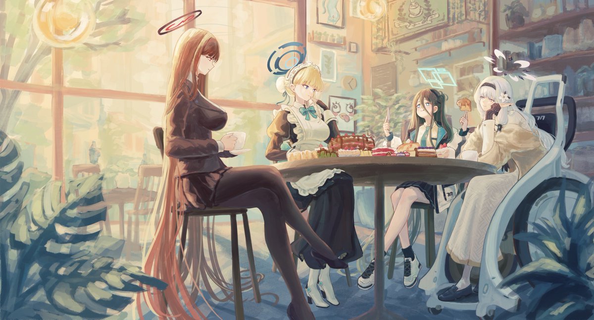 かわいい後輩達🎵

#ブルアカ #BlueArchive