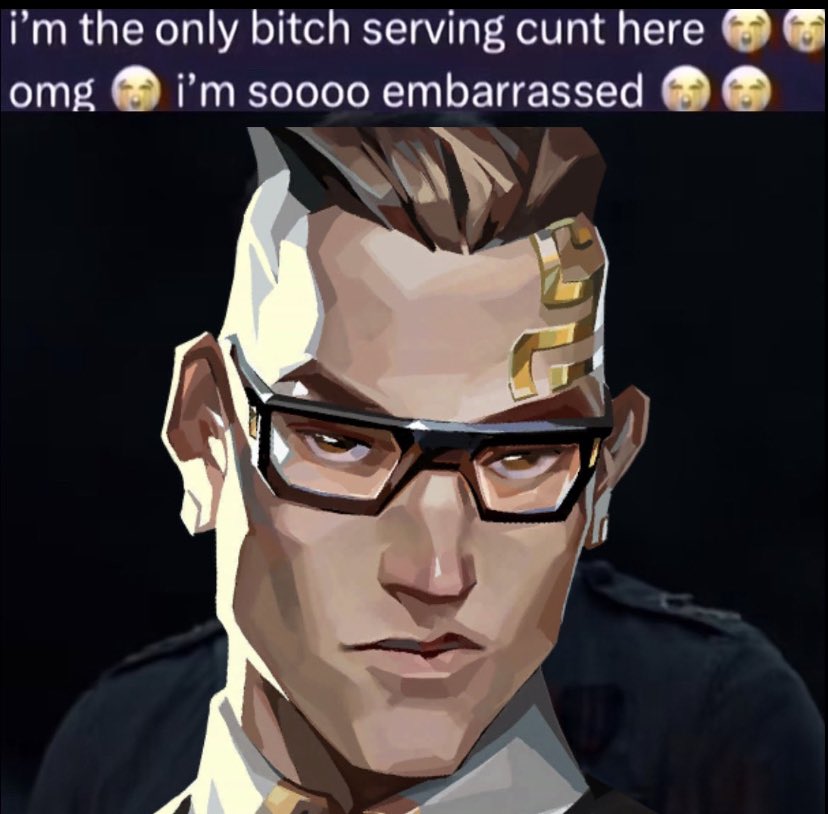 MENLOVER34's tweet photo. Chamber valorant saying skibidi rizz requested by my friend oh my god https://t.co/5Sz7yiAEq5