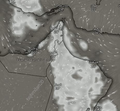 Radar_center's tweet photo. تغطي الاجواء سحب متوسطة الارتفاع نهار اليوم قد تعطي زخات متفرقة في اماكن محدودة والله اعلم #بوحمدان
#مركز_رادار_للطقس https://t.co/wqHBoQKyMM