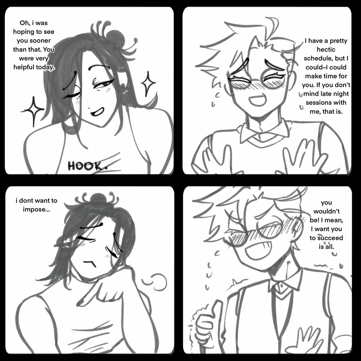 *ping* hot nerds in your area 
[from solve for xxx by @/572stars]
 #satosugu