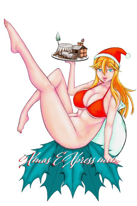 メリークリスマス🎄🎁🎉
ノーズアート風ママサンタです♪ 