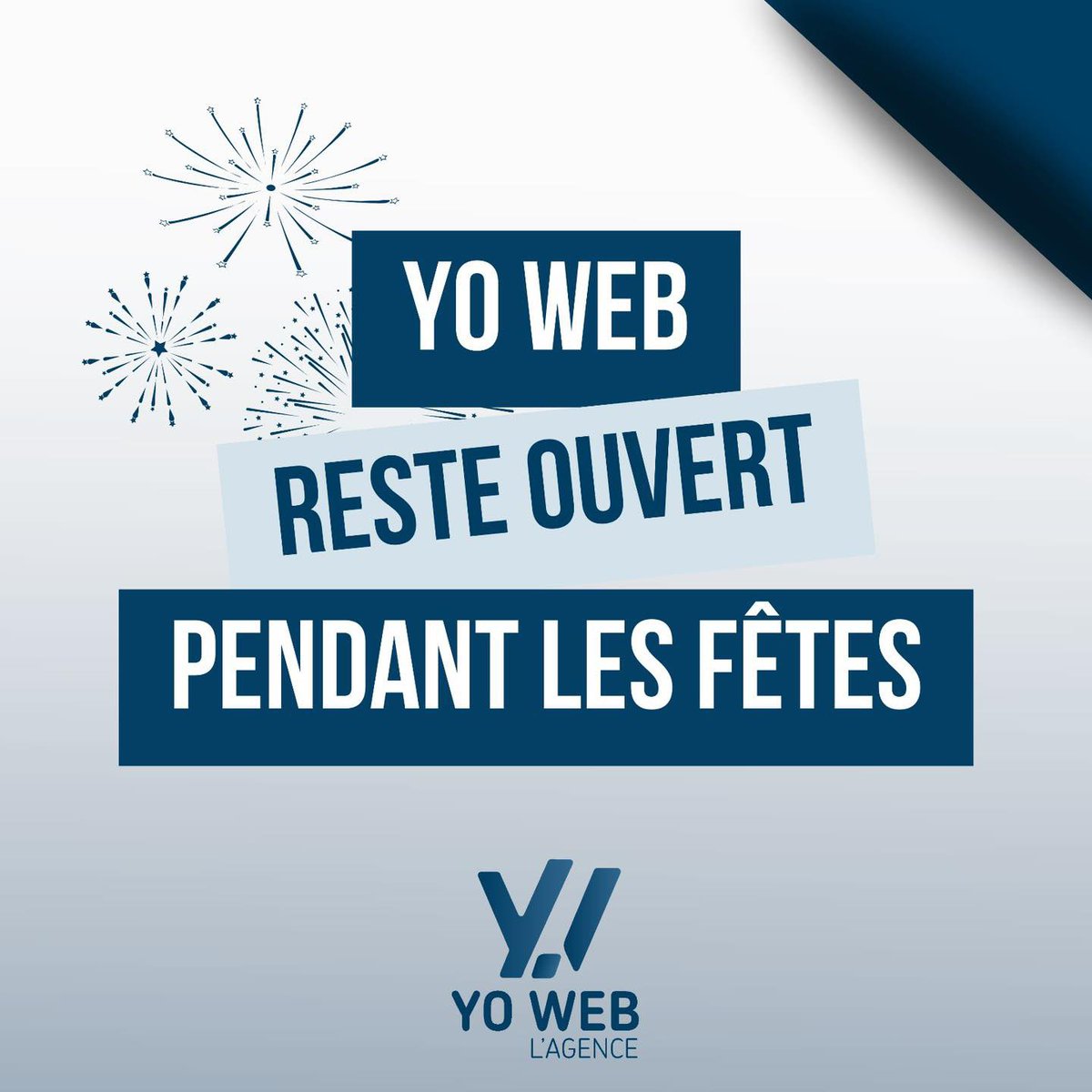 agence_yoweb's tweet image. [Horaires] 🕦

Yo Web reste ouvert pendant les fêtes ! 🎉

Cultivons vos différences… #Yoweb🌍