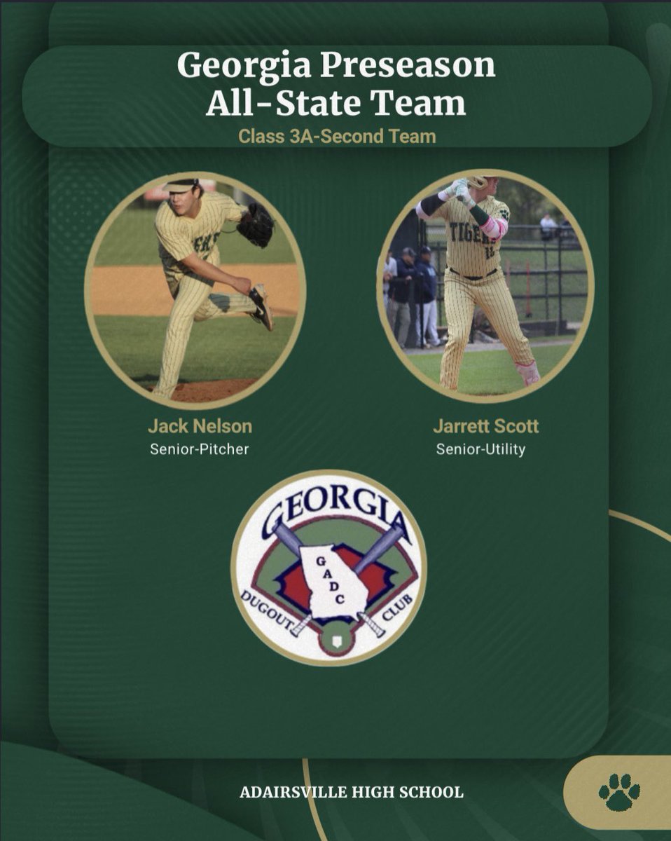 Adairsville Baseball (@adairsvilleb) on Twitter photo Congratulations <a href="/jacknelson17_/">Jack Nelson</a> <a href="/Jarrett_Scott13/">Jarrett Scott</a>!! <a href="/Adairsville306/">Adairsville Athletics</a> <a href="/gdcbaseball/">Georgia Dugout Club</a> Congratulations <a href="/jacknelson17_/">Jack Nelson</a> <a href="/Jarrett_Scott13/">Jarrett Scott</a>!! <a href="/Adairsville306/">Adairsville Athletics</a> <a href="/gdcbaseball/">Georgia Dugout Club</a>
