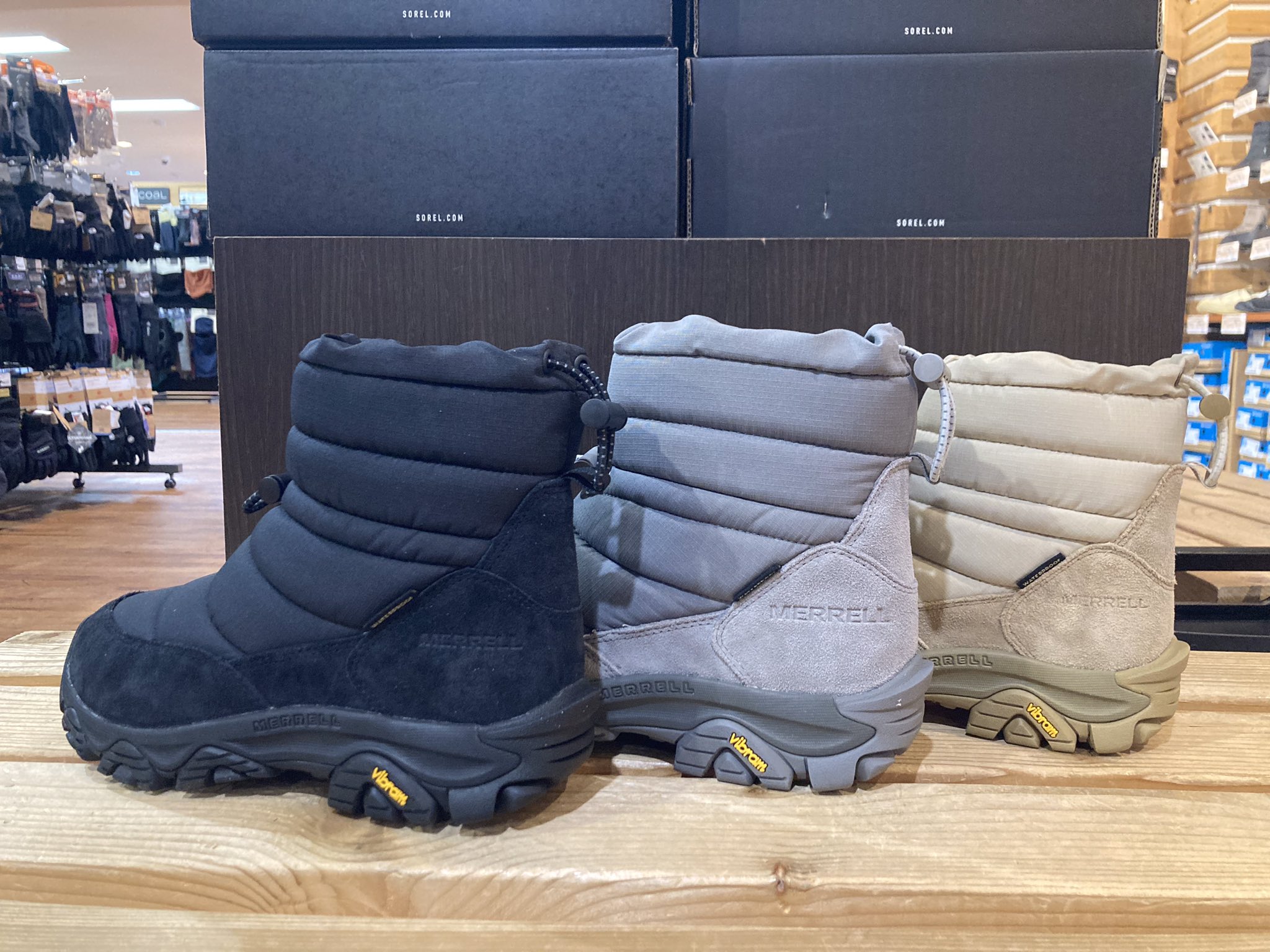 【S.K.様】メレル MERRELL COLDPACK ICE+ 6 PLR MERRELL メレル コールドパック アイスプラス6インチ ポーラー