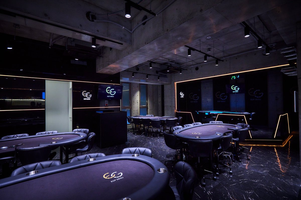 来年1月6日18時よりプレオープン！恵比寿駅徒歩1分の好立地です。

本投稿をリポスト <a href="/EGP_EBISU/">POKER BAR『EGP EBISU』</a> をフォローで1000円割引券を全員にプレゼント！※詳細は次の投稿に 

グランドオープン記念トーナメントは1月24-26で予定しています。また、10,11,12,18,19は店休日となります。ご注意ください。#EGPOKER