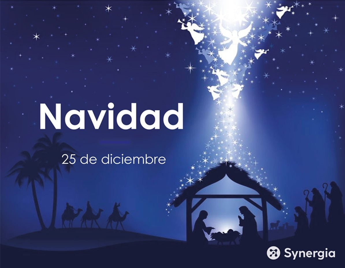 SynergiaSDI's tweet photo. "¡Gloria a Dios en las alturas, Y en la tierra paz, buena voluntad para con los hombres!"
Lucas 2

Nuestros mejores deseos a cada uno de nuestros clientes, proveedores y colaboradores. ¡Celebremos el nacimiento de Jesucristo! https://t.co/ELJ9y1SxIQ