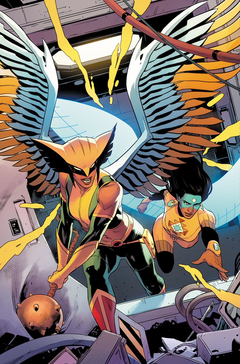 GabiMG_News's tweet photo. 13/20 - Hawkgirl:
Isabela Merced plays Hawkgirl in the new Superman movie, rocking a Lord Tech-emblazoned suit. Flying with her iconic Thanagarian wings, wearing her helmet, and wielding her mace! A fierce warrior ready to join the DC Universe. #Hawkgirl #LordTech #Superman https://t.co/m0gXbiU7PM