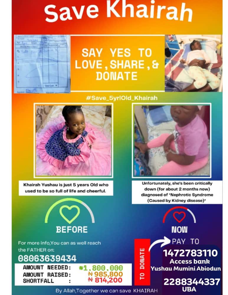 hon_afoo34's tweet photo. Let’s help this little girl 
No amount is too small 💔🙏🙏🙏

Help to repost too🙏🙏😭 https://t.co/KSp7cymYyb