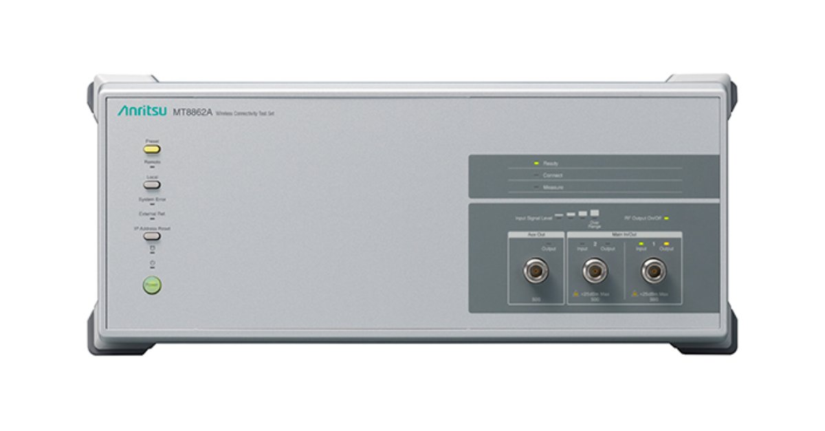Anritsu's tweet image. #Anritsu and #Bluetest support MIMO OTA measurements on #IEEE 802.11be (#WiFi7) devices. bit.ly/4iSYYlZ

#WiFI #IoT #WiFi #WLAN