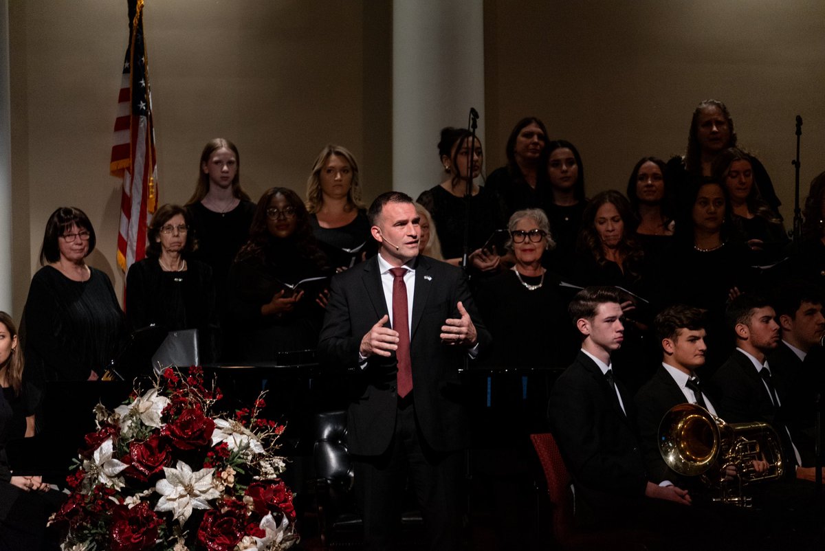 srbc_now's tweet photo. We were encouraged by our Christmas Concert as the choir and orchestra shared the story of Jesus—the King who gave His life for the world. Many responded to the powerful Gospel message of our Savior, Jesus Christ. May you continue to ‘Behold’ the King this Christmas season! https://t.co/qmz37arty3
