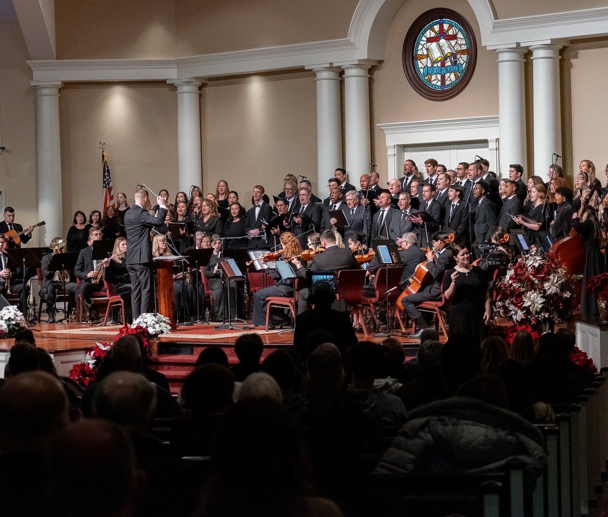 srbc_now's tweet photo. We were encouraged by our Christmas Concert as the choir and orchestra shared the story of Jesus—the King who gave His life for the world. Many responded to the powerful Gospel message of our Savior, Jesus Christ. May you continue to ‘Behold’ the King this Christmas season! https://t.co/qmz37arty3