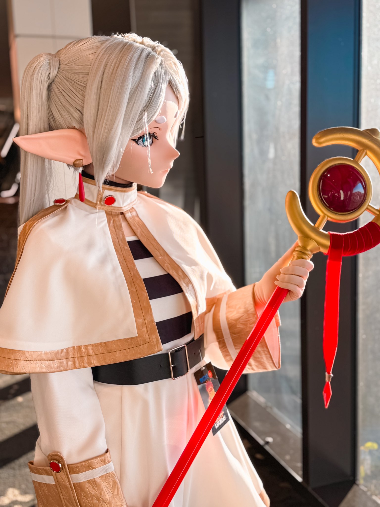 葬送のフリーレン　フェルン　着ぐるみマスク フェルン 葬送のフリーレン全頭マスク コスプレ 着ぐるみkigurumi 二