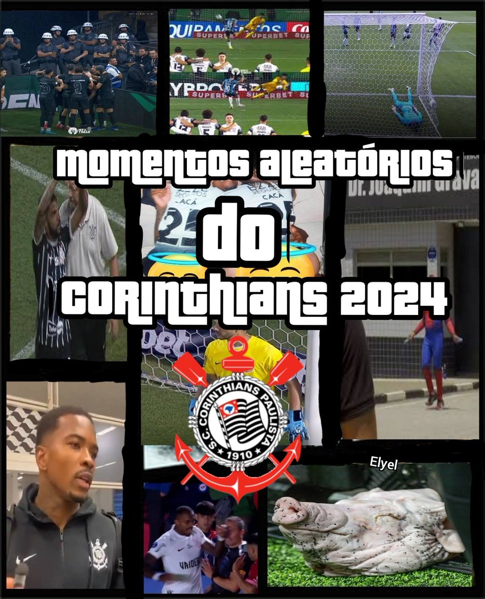 Momentos mais aleatórios do Corinthians em 2024 (THREAD)