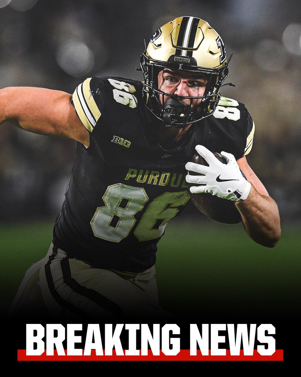 Former Purdue tight end Max Klare has committed to Ohio State, he told ESPN. He’s ESPN’s No. 1 tight end in the NCAA transfer portal. He emerged as one of the country’s most productive tight ends in 2024, as he hauled in 51 passes for 685 yards and four receiving touchdowns.