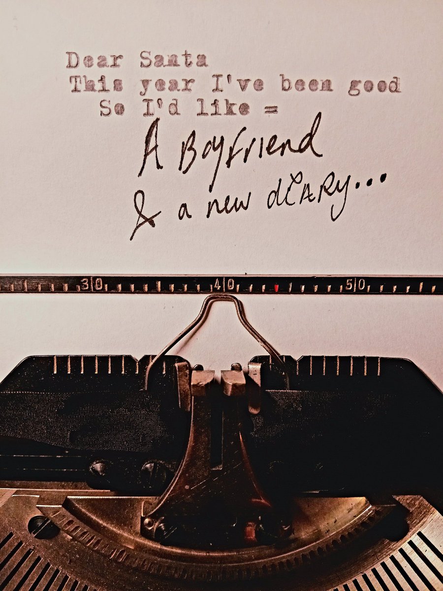 EmmaRugg's tweet photo. This year I've been... #typewriter #typewritten https://t.co/QF4ThcDGZZ