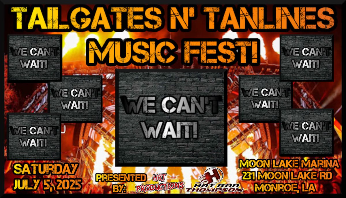 hrtradio's tweet photo. All we can say is... We have 7 Artists &amp; Bands that will play TNT 2025 on July 5th and WE CAN'T WAIT! This show is going to be HUGE! We announce all details right here on January 4, 2025 at 5pm! https://t.co/J78OrbNGa7