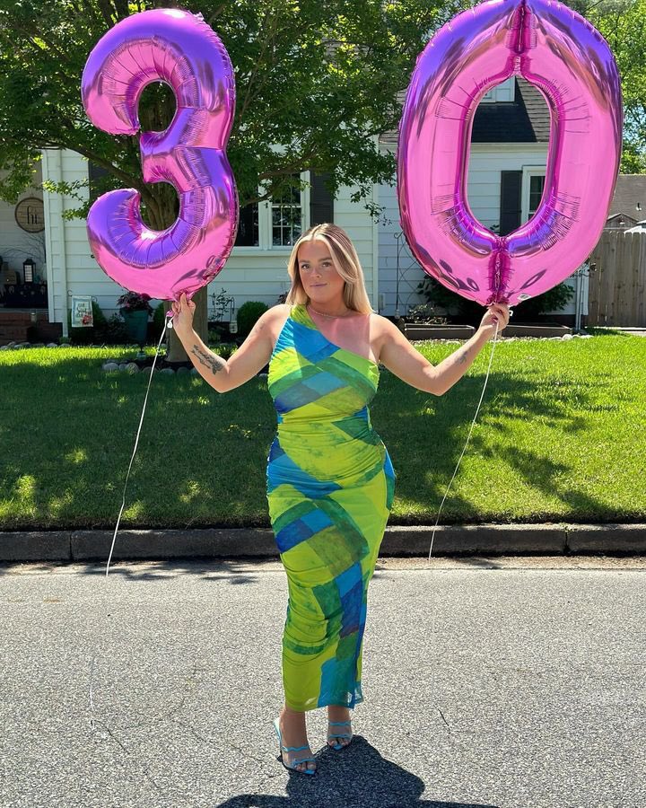 30, flirty, and thriving! Happy birthday to me! #30thBirthday"
