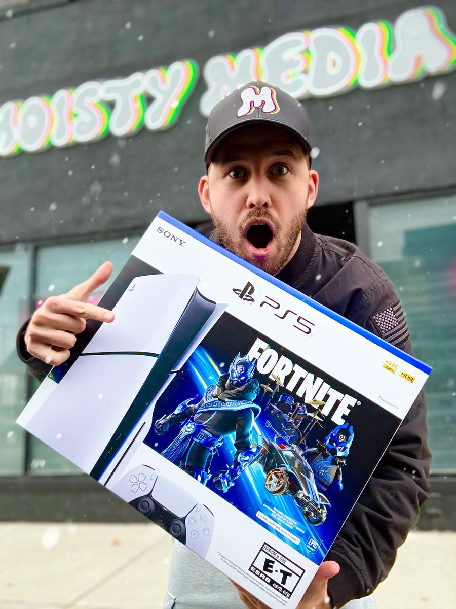 Moisty Media™ (@moistymedia) on Twitter photo 🚨 PS5 GIVEAWAY! 🚨
'Tis the season to BUNDLE UP! Moisty Media is giving away a PS5 Fortnite Cobalt Star Bundle to one lucky winner on Christmas Day🎄
Here’s how to enter:
- Follow <a href="/MoistyMedia/">Moisty Media™</a>
- Like ❤️ and Retweet 🔁
Open to residents of the continental U.S. #Giveaway 🚨 PS5 GIVEAWAY! 🚨
'Tis the season to BUNDLE UP! Moisty Media is giving away a PS5 Fortnite Cobalt Star Bundle to one lucky winner on Christmas Day🎄
Here’s how to enter:
- Follow <a href="/MoistyMedia/">Moisty Media™</a>
- Like ❤️ and Retweet 🔁
Open to residents of the continental U.S. #Giveaway