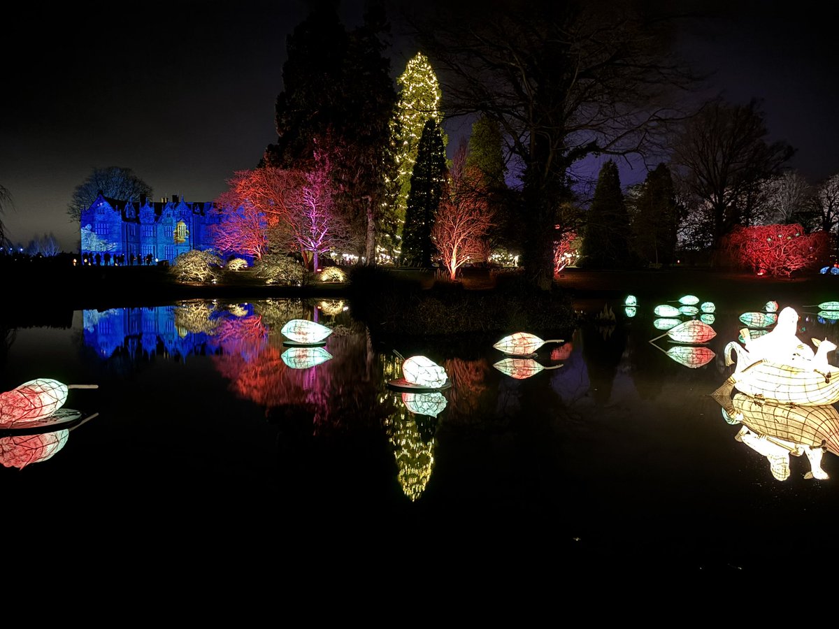 Lovely evening at Glow Wild @wakehurst_kew
