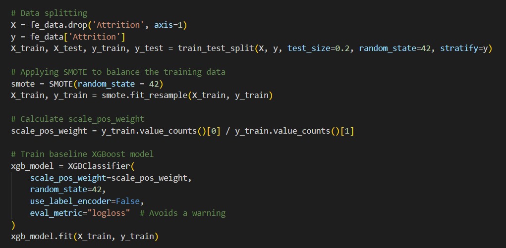 apeh_favor's tweet image. 👩💻💼 Built and Deployed an Employee Attrition Prediction App using Streamlit! 🚀
It predicts the likelihood of employees leaving, powered by XGBoost, SMOTE, and GridSearchCV. 🛠 Visualize insights with ROC & Precision-Recall curves!
#MachineLearning #Python #TechProjects