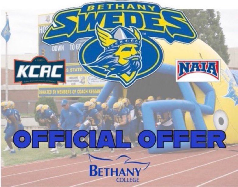 I would like to announce my first offer from Bethany College !! Thank you to all those whole help me get this far