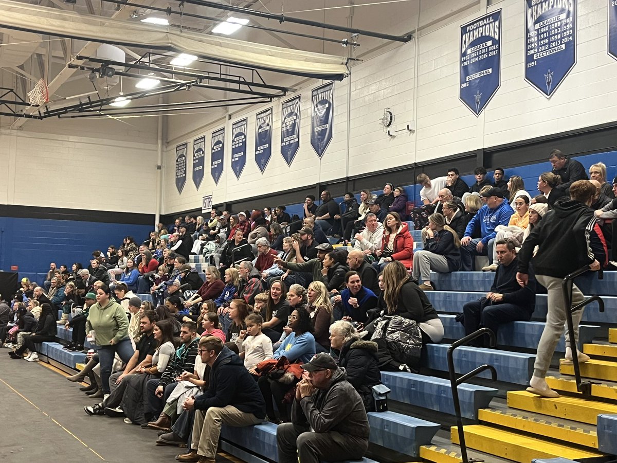 BCSDBlueDevils's tweet image. Great turnout for tonight’s @Bportgirlbball Game!

#LetsGoBlueDevils