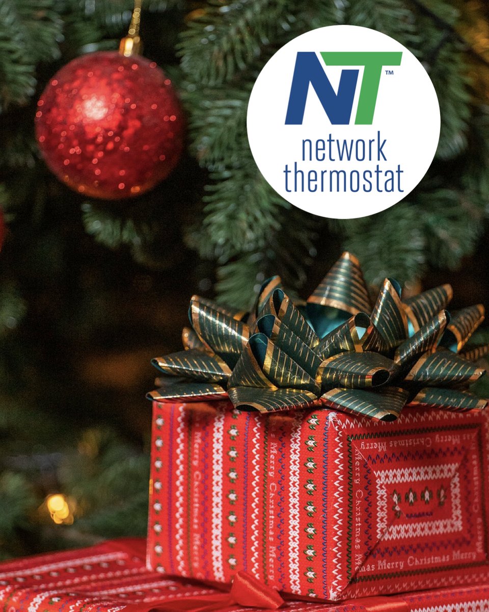 Happy Holidays from all of us at Network Thermostat! To our incredible customers, partners, and friends, we wish you the gift of rest from the past, peace today, and hope for the future. Thank you for being the best part of the work we do. Here's to you and yours this season!