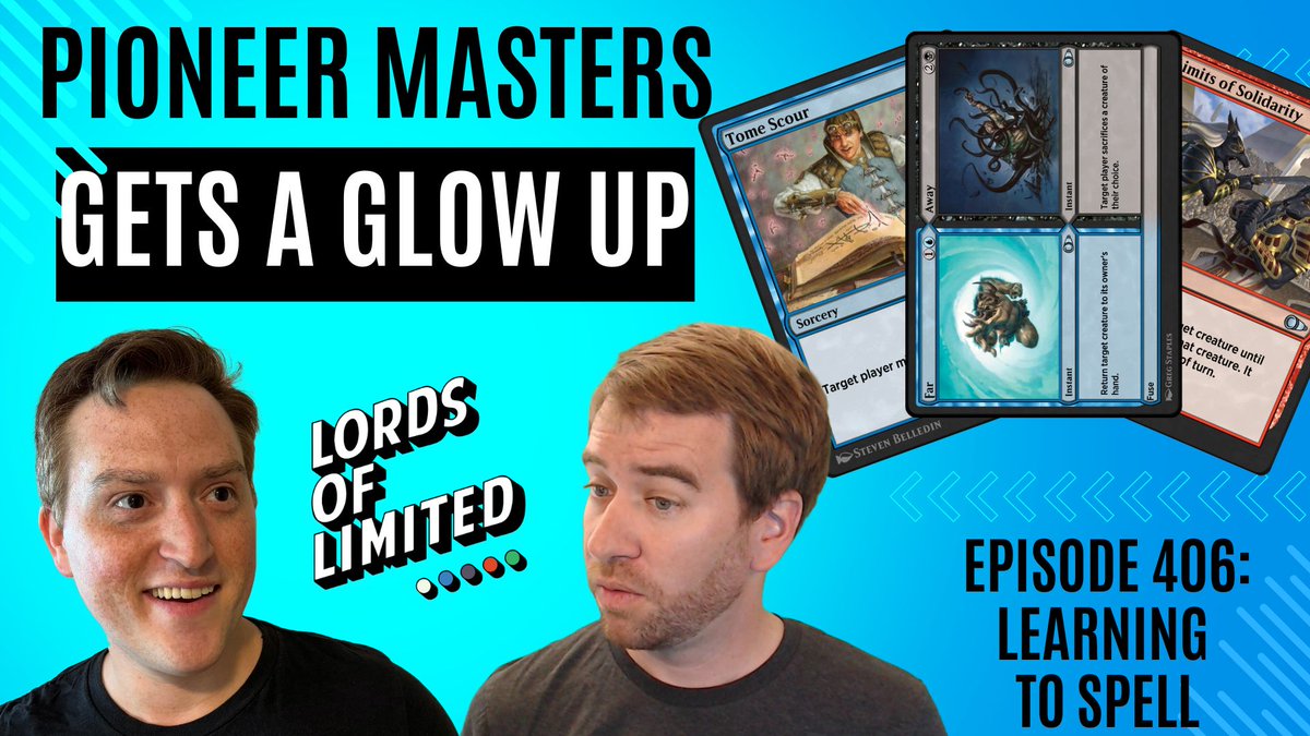 We've got a draft log review to and all draft log reviews and then take a look at the big winners and losers of the rotating bonus sheet for Pioneer Masters!

---&gt; youtu.be/Dedi9OHxR4c