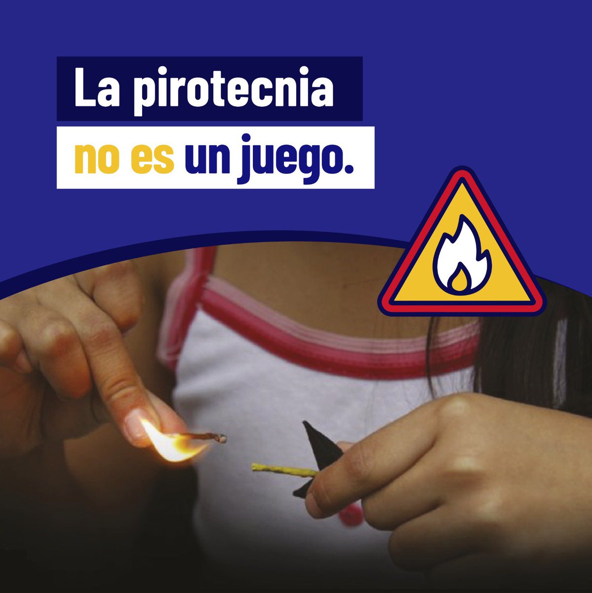 Educacion_Ec's tweet photo. El uso inapropiado de la pirotécnia puede causar accidentes, no es un juego.

¡Celebra con responsabilidad! 

#PrevenirEstáEnTusManos
#ElNuevoEcuadorResuelve https://t.co/lEPcJxi9r0