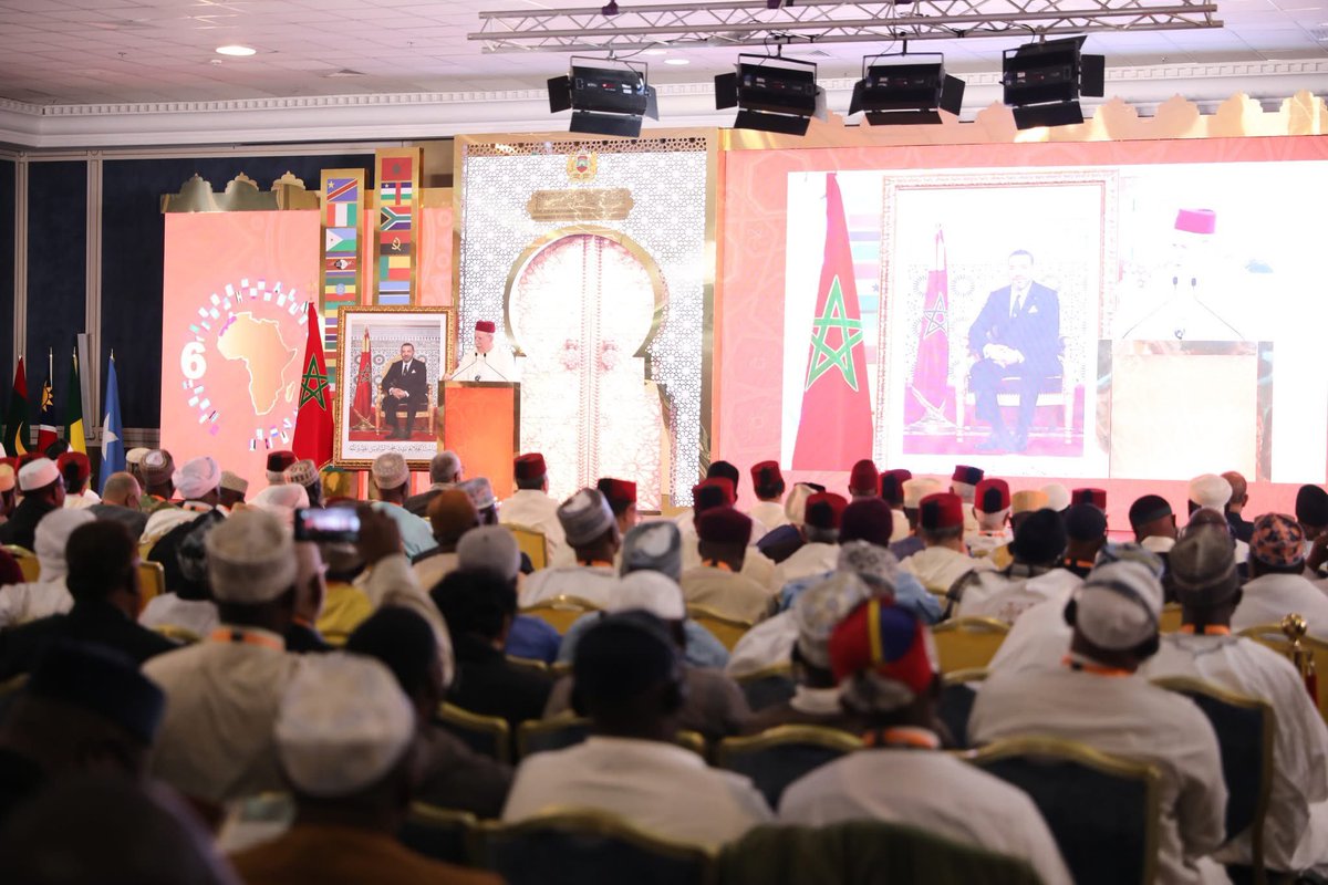 sqallioth's tweet photo. 🇲🇦 🌍 Under the Approval of His Majesty King Mohammed VI may God Assist Him, President of the Mohammed VI Foundation of African Oulema, the city of Fez hosted the sixth annual ordinary session of the Foundation’s Higher Council. #morocco #africa https://t.co/r3uJyH1oV8