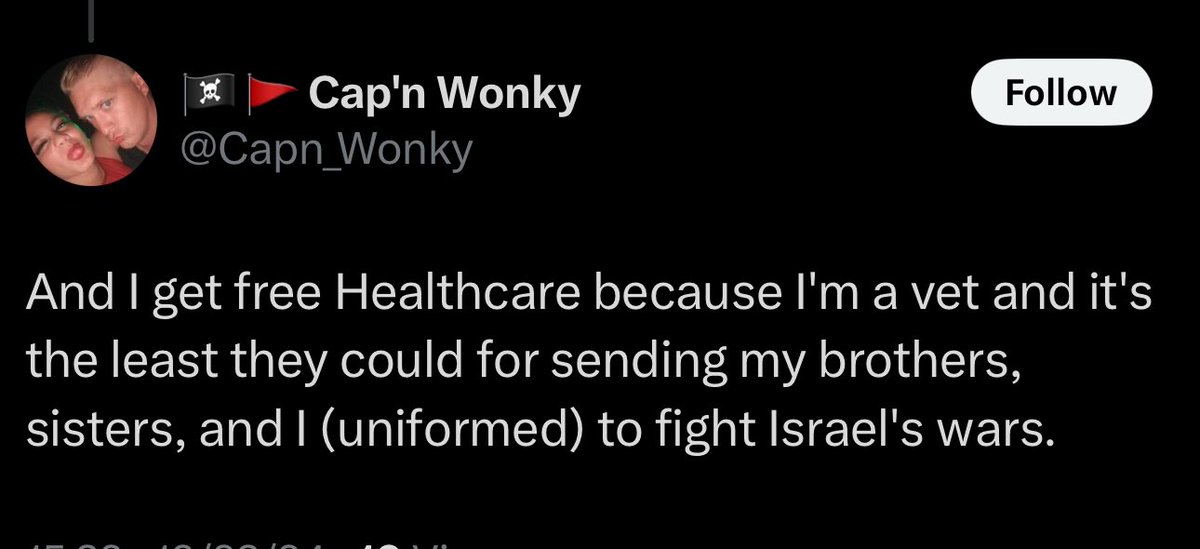Zynyattaa's tweet image. not this neo-nazi avoiding taxes while collecting free VA healthcare at the expense of American taxpayers.
i swear the cognitive dissonance and hypocrisy of these people knows no bounds.