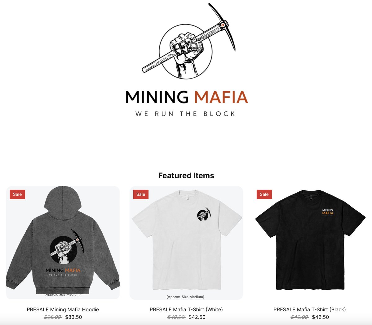We recently launched an apparel line specifically designed for our Mining Mafia community on <a href="/X/">X</a>, and we were excited to use <a href="/Square/">Square</a> for our online store's website and transactions. However, Square decided to close our account without clear explanation or communication.

After we