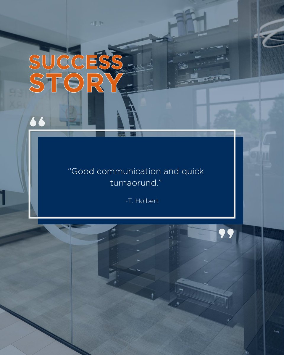 PremierNetworx's tweet image. Discover why we&apos;re the best in the business with our lightning-fast resolution times and top-notch communication skills! ⚡️📞  
Does your business need an IT department or IT support? See how we can help by using the link in our bio. 
 #PremierNetworx #TechExperts #ITSupport