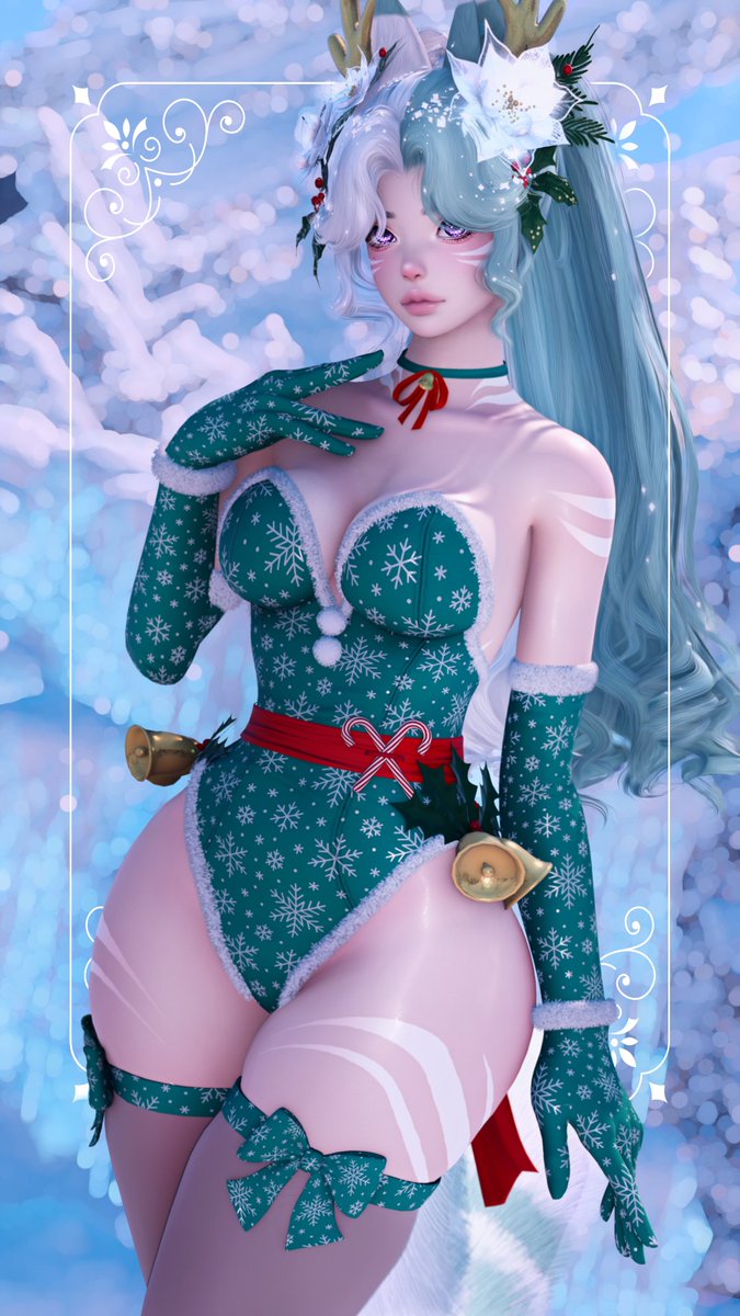 Kokomokii's tweet photo. its her season ❄️ https://t.co/WT3ArH1SJL