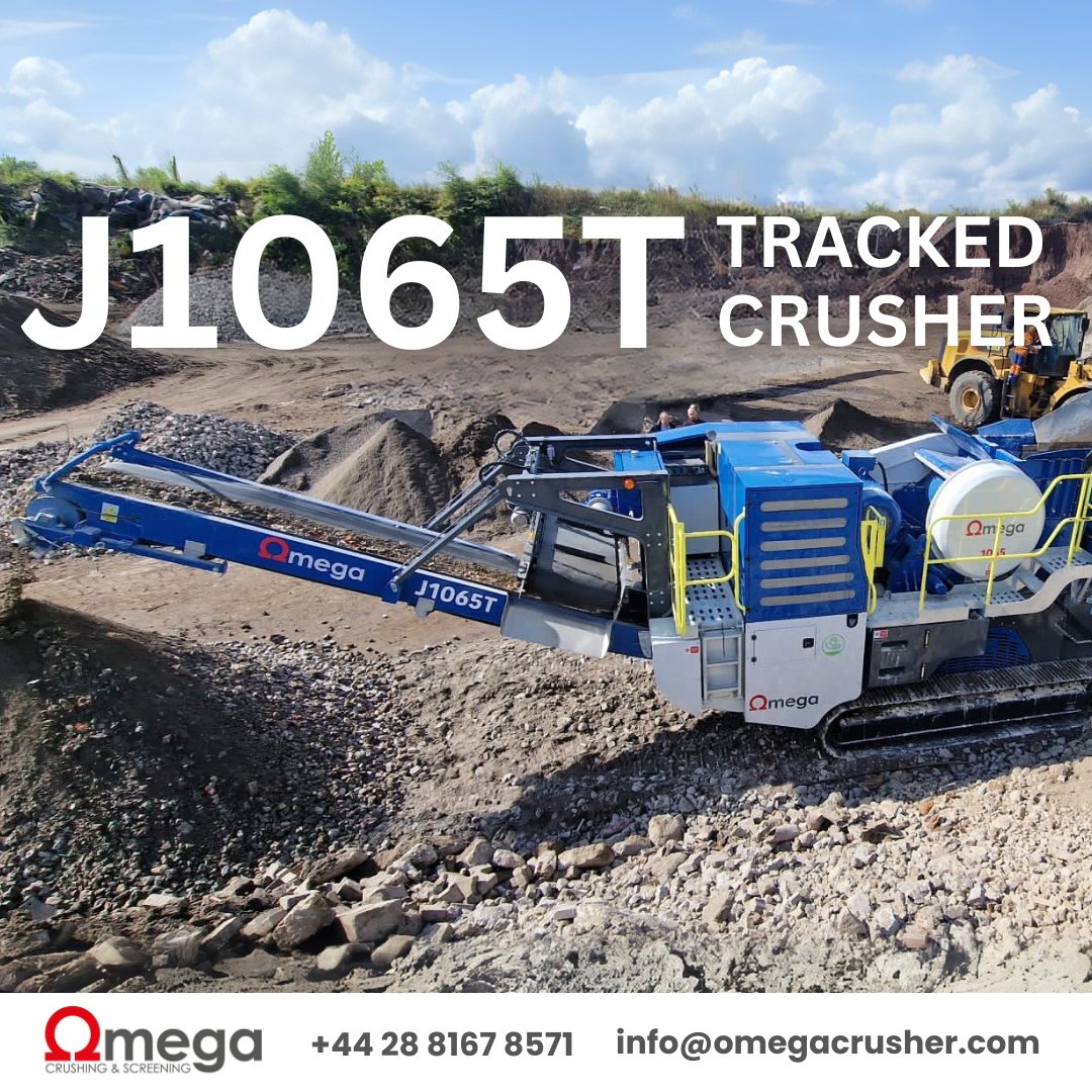 As we look back on 2024, the Omega J1065T has truly proven itself as a reliable and efficient powerhouse across quarrying, mining, and recycling applications.

We’re proud to see the impact this machine has made throughout the year. 💪