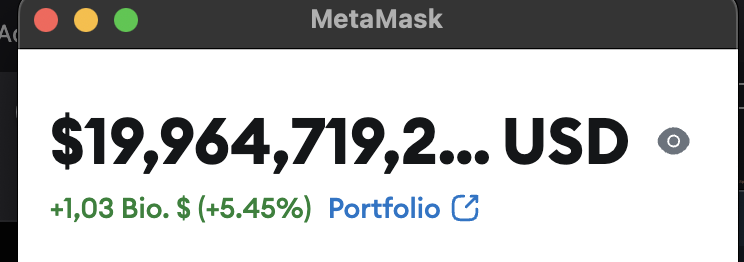 Metamask is cooked