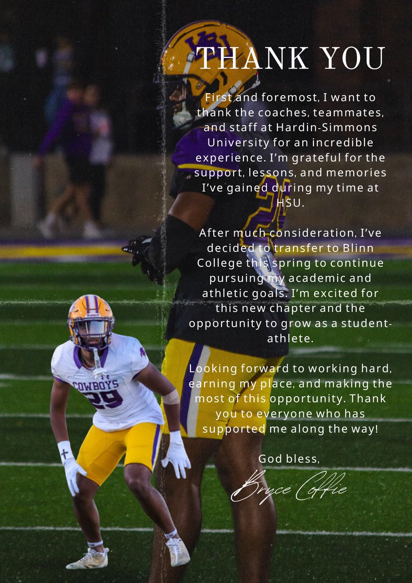 Bryce Coffie (@bryce_coffie1) on Twitter photo New Year. New Beginnings. <a href="/BLINNFBRECRUIT/">BLINN FB RECRUITING</a> <a href="/armedsports/">Armed Sports®</a> <a href="/DrewColemanSr30/">Coach Drew Coleman Sr</a> #StudentAthlete #GoBucs New Year. New Beginnings. <a href="/BLINNFBRECRUIT/">BLINN FB RECRUITING</a> <a href="/armedsports/">Armed Sports®</a> <a href="/DrewColemanSr30/">Coach Drew Coleman Sr</a> #StudentAthlete #GoBucs