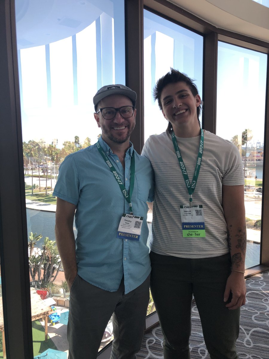 My graduate student Hannah Trommer defended her thesis recently on post-fire shrubland regeneration &amp; is now gainfully employed in the field - way to go Hannah! shorturl.at/DKl2h #ProudAdvisor #AcademicTwitter #WomenInSTEM <a href="/kentstategeog/">kentstategeography</a>