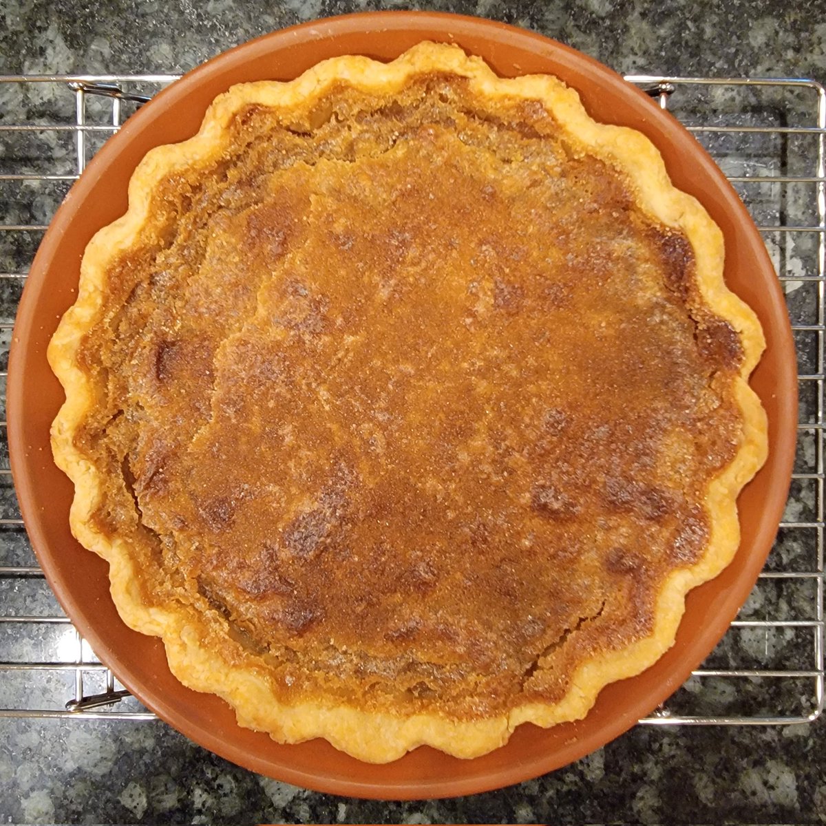 Dendritic_View's tweet photo. Mint Hot Chocolate Pie and a Lemon Chess Pie
#PiePanache https://t.co/K5JwGHOHyH