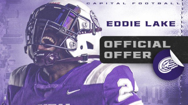 Edward “Eddie” Lake #2025 (@edwardlake4_) on Twitter photo After a(n) conversation with <a href="/Coachcalexander/">Charles Alexander</a> I am truly blessed to receive an Offer from Capital University ✝️ #AGTG <a href="/TheMainlandHSFB/">Mainland High School Football</a> <a href="/CoachSquatty/">Coach Bell</a> <a href="/TWall_214/">Tristan Wallace</a> <a href="/COACH386RUSS/">Joshua Russell</a> After a(n) conversation with <a href="/Coachcalexander/">Charles Alexander</a> I am truly blessed to receive an Offer from Capital University ✝️ #AGTG <a href="/TheMainlandHSFB/">Mainland High School Football</a> <a href="/CoachSquatty/">Coach Bell</a> <a href="/TWall_214/">Tristan Wallace</a> <a href="/COACH386RUSS/">Joshua Russell</a>