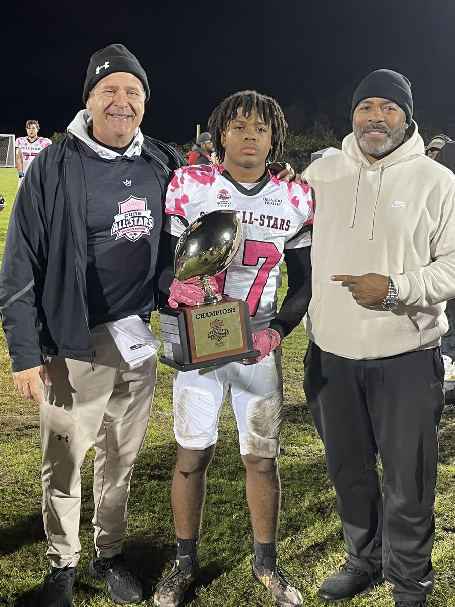 JaylenBarnesFL's tweet photo. I am very thankful that I was able to showcase my talents this past weekend in the Cure Bowl All-Star game @Cure_All_Stars #AGTG✝️ https://t.co/nQTWqjoLJv