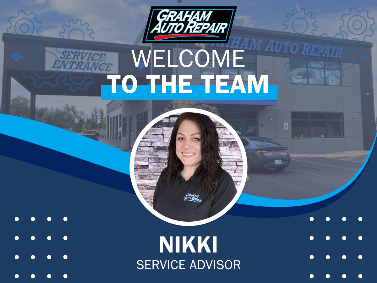 AutoGraham's tweet image. 🌟 Welcome Nikki to our shop in Graham, WA! Nikki uses her expertise to help our customers understand &amp;amp; meet their vehicle needs.🚗🔧 #DriveSafe #GrahamWA #AutoRepair #MechanicLife

👉 Need expert service? Book now: grahamautorepair.com/appointments/?…