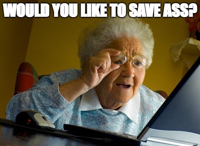 SaveAs_s's tweet photo. Would you? Don't miss out on your opportunity to Save Ass... This could be the next big thing!

#SaveAss #Crypto #memecoin #meme https://t.co/gycSQNtDHl