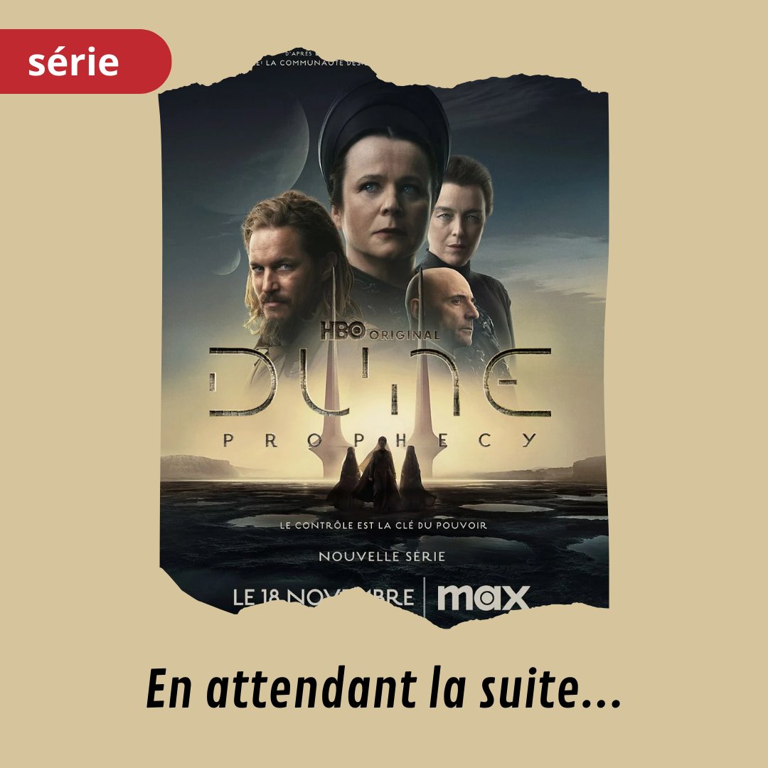 Dune - Prophecy : En attendant la suite... 
#DuneProphecy 
Ma #critique sur mon blog. #series 
kerouvim.blogspot.com/2024/12/dune-p…