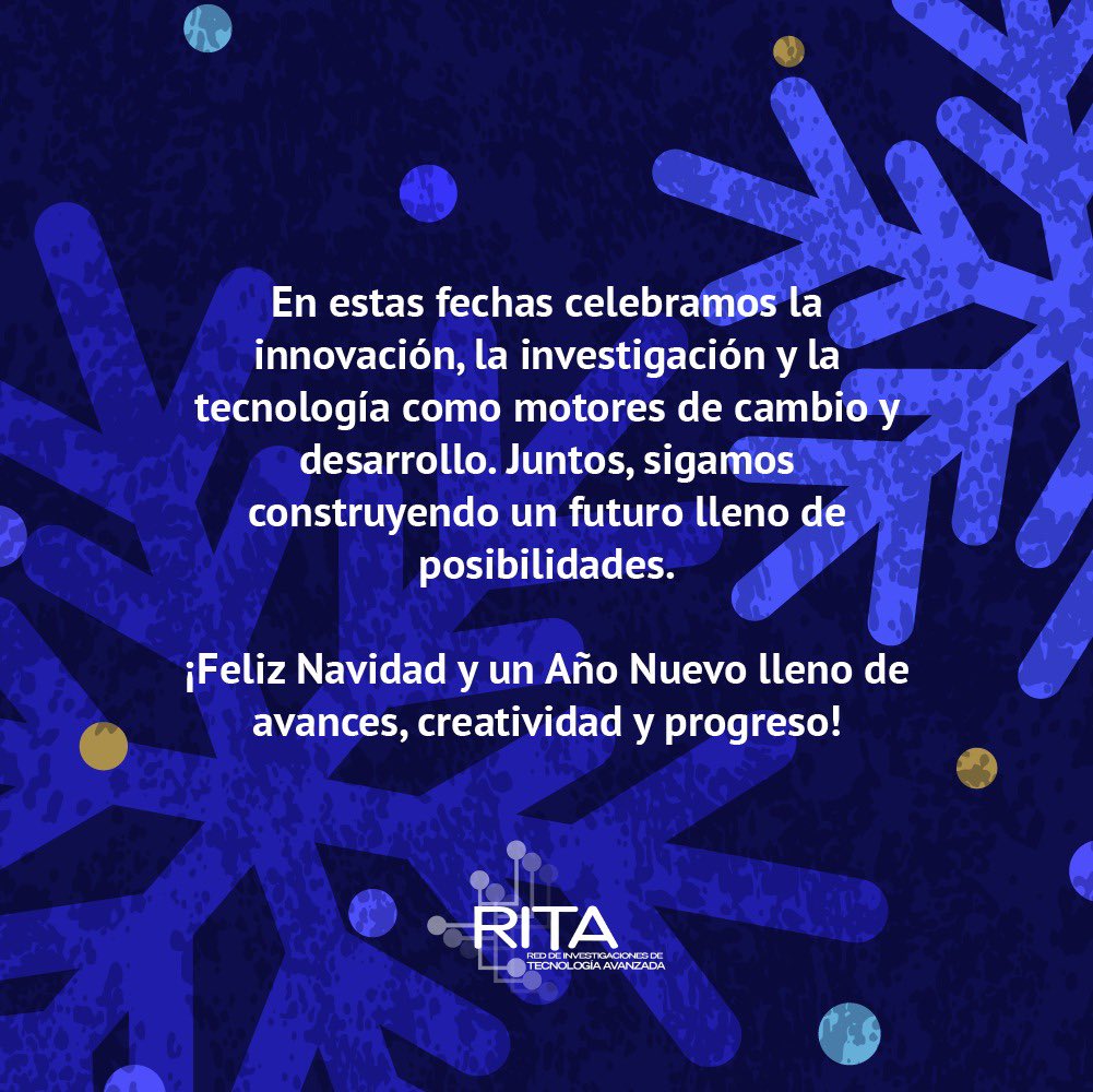 2025 será un año para impulsar la investigación, adoptar tecnologías que transformen vidas y mantenernos en la búsqueda constante de soluciones.

¡Gracias por ser parte de esta aventura hacia el progreso! Les deseamos un Año Nuevo lleno de éxito, creatividad y colaboración. 🛠️🚀