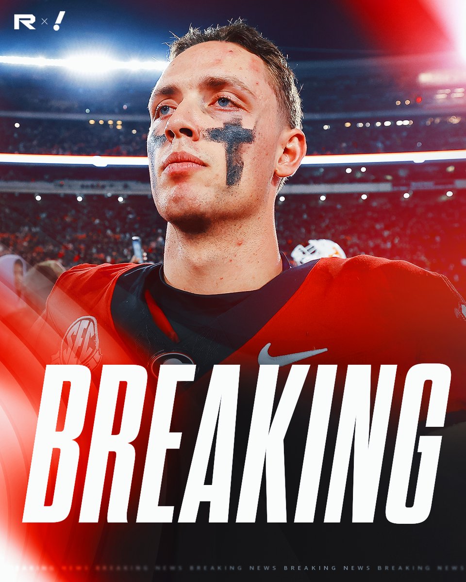 BREAKING: Georgia QB Carson Beck underwent a successful surgery Monday on his right elbow to repair his ulnar collateral ligament (UCL) and will miss the remainder of the season, per the team