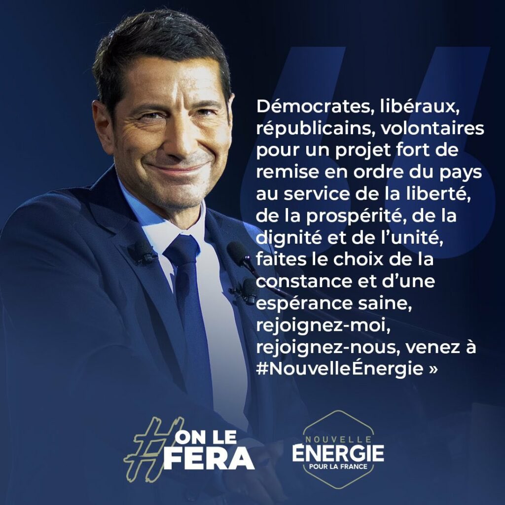 ArnaudGEORGES83's tweet image. Définitivement et plus que jamais, vite une @Nouv_Energie pour la #France avec @davidlisnard 

C’est urgent. C’est une impérieuse nécessité. 

Rejoignez-nous : soutenir.unenouvelleenergie.fr/adhesion

#OnLeFera #Lisnard #NouvelleEnergie #GouvernementBayrou #Bayrou #Gouvernement